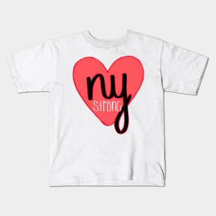 New York - NY strong Kids T-Shirt